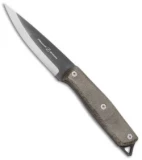 Flexcut Hawthorne Explorer Fixed Blade Knife OD Green Micarta (3.88" Black)
