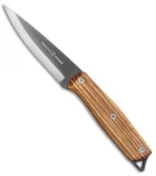 Flexcut Hawthorne Explorer Fixed Blade Knife Zebra Wood (3.88" Black)