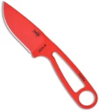 ESEE Izula Knife Fire Ant Red Survival Neck Knife w/ Kit