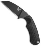 Benchmade 125BK Azeria Fixed Blade Knife Black Grivory (2.9" Black)