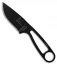 ESEE Knives Izula Black Signature Model Survival Neck Knife w/ Sheath