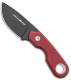 Viper Knives Berus Fixed Blade Knife Drop Point Red G-10 (2.6" DLC)