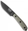 ESEE Knives ESEE-4HM Fixed Blade Knife Tan Micarta (4.38" Black)