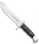 Buck 124 Frontiersman Fixed Blade Knife Ebony (6.25" Satin) 0124BRSLE