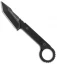 DoubleStar Ahab-X Self Defense Fixed Blade Knife Black G-10 (2.63" Black PVD)