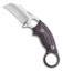 Hogue Knives EX-F03 Hawkbill Karambit Knife Purple G-Mascus (2.25" SW) 35328