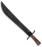 Condor German Aviator Machete Fixed Blade Walnut Wood (15.9" Black)