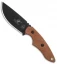 TOPS Knives 3 Pointer Fixed Blade Knife Tan Canvas (3.13" Black)