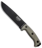 ESEE Junglas II Survival Fixed Blade Knife + Sheath (8.5" Black)