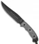 TOPS Knives Moccasin Ranger Knife (6.5" Black Plain) MR88