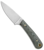 Battle Horse Knives Frontier Valley Hunting Knife Black Micarta (3" Satin) BHK