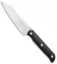 CJRB Silax Fixed Blade Knife Black G-10 (5.1" Satin)