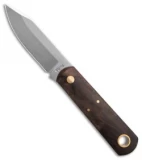 Boker Burnley Barlow Front Pocket Fixed Blade Knife Walnut (SW)