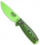 ESEE Knives ESEE-3PMVG-007 Fixed Blade Knife Neon Green/Black G-10 (3.9" Green)