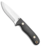 Battle Horse Knives Pit Bull Fixed Blade Black Micarta (3.625" Scandi) BHK