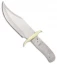 Tallen Bowie Hunter Clip Point Fixed Blade Knife Blank (8" Satin) BL-055