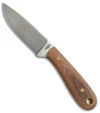 Battle Horse Knives Frontier First Hunting Knife Natural Micarta (2.6" Satin)