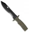 Fox Knives Spartan 2 Leonida Fixed Blade Knife (7.25" Black) FX0171106