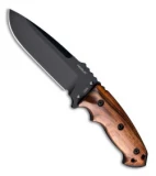 Hogue Knives EX-F01 Tactical Fixed Blade Knife Cocobolo (5.5" Plain) 35176