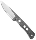 Cypress Creek Knives Backpacker w/Green-Tan Kydex Sheath  (3.1" Satin)
