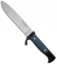 Linder Rambler 2 Fixed Blade Knife Black Checkered (5.3" Satin)
