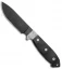 Utica Cutlery UTKS-5 Survival Series Fixed Blade Black Micarta (5.1" Black)