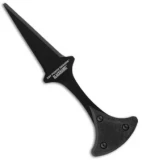 Blackhawk! XSF Punch Dagger Fixed Blade Tactical Knife (3.85" Black) 15PD00BK