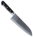 Kanetsune 7.5"  Santoku Knife Black Wood KT-103