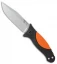 Hogue EX-F02 Clip Point Fixed Blade Orange Polymer/Rubber (4.5" Stonewash) 35274