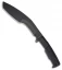 Extrema Ratio KS Kukri Fixed Blade Knife Black Forprene (9.5" Black)