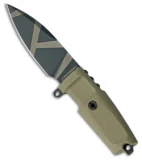 Extrema Ratio Shrapnel OG Fixed Blade Knife Tan Forprene (4.25" Tan Camo)