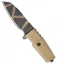 Extrema Ratio Task C Desert Warfare Fixed Blade Tan Forprene (4.25" Tan Camo)