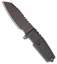 Extrema Ratio Task C Black Fixed Blade Knife Black Forprene (4.25" Black)