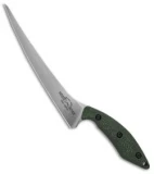 White River Knives 8" Step-Up Fillet Knife Green/Black G-10 (8.1" Stonewash)