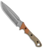 TOPS Knives Viking Tactics Norseman Fixed Blade Green/Orange Mic (6" Acid SW)