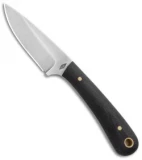 Battle Horse Knives Frontier Valley Saber Hunting Knife Black Micarta (3" Satin)