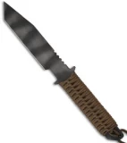 Strider BT Fixed Blade Knife w/ Tan Cord (6.25" Tiger Plain)