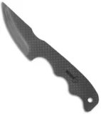 Boker Plus Featherweight Fixed Blade Knife (2.875" Carbon Fiber Plain) 02BO279