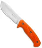 Steel Will Roamer Skinner Fixed Blade Knife Orange TPE (4.5" Satin) R345-1OR