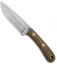 Battle Horse Knives Patriot Scout Knife Natural Micarta (4.25" Satin Saber) BHK