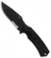 Fox Knives Felin Fixed Blade Knife Black G-10 (4.12" Black Serr) FX-517 S