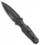Boker Magnum Lil' Grave Digger Fixed Blade Knife Micarta (3.7" Black SW) 02SC518