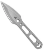 Stice Handmade Knives Shard Neck Knife Dagger Fixed Blade (3" Bead Blast)