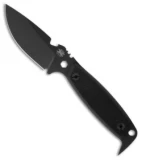 DPx H.E.S.T II Assault Survival Knife Black G-10 (3.15" Black)