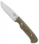 White River Hunter Fixed Blade Knife Black/Maple Richlite (3.5" Polish)