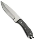 Tallen Gold Standard Fixed Blade Knife Black Wood (4.75" Satin) PA3391