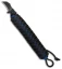 Outdoor Edge Para Claw Paracord Bracelet Knife Thin Blue Line (1.37" Black SW)