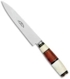 Linder Knives Gaucho 1 Fixed Blade Knife Wood/Bone (5.5" Satin)