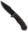 Winkler Knives Jaeger Fixed Blade Knife WASP Micarta (3.75" Black)