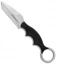 Maserin 921 Neck Line Karambit Fixed Blade Knife Black G-10 (2.75" Stonewash)